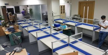 Vách ngăn văn phòng hệ 32 AC